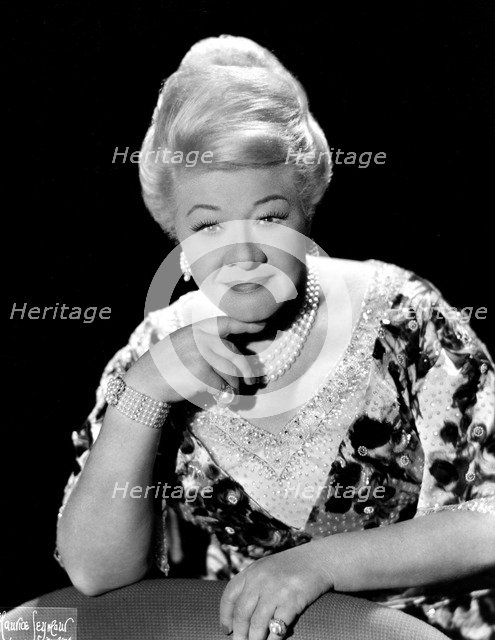 Sophie Tucker (1884-1966), American Jewish entertainer, 1965. Artist: Unknown