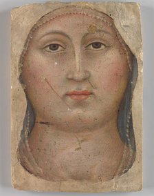 Head of the Virgin, ca. 1397. Creator: Taddeo di Bartolo.