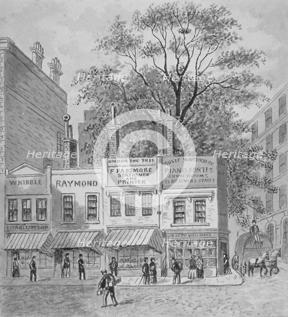 Shops on Cheapside, City of London, 1870. Artist: Anon