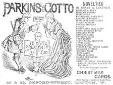 Parkins & Gotto - Novelties, 1883.  Creator: Unknown.