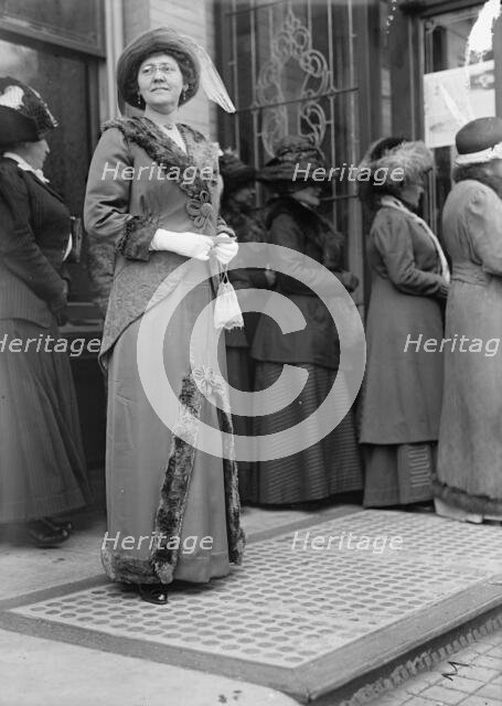 Lois Irene Kimsey Marshall at Mrs. W. Wilson, 1st Breakfast, 1913. Creator: Harris & Ewing.