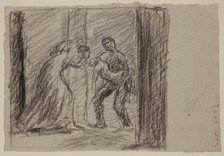 Rescue, c1870-1896. Creator: Wyatt Eaton.