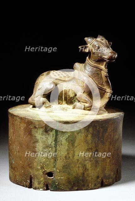 Nandi, the Bull Mount of Shiva, 15th century (?). Creator: Unknown.