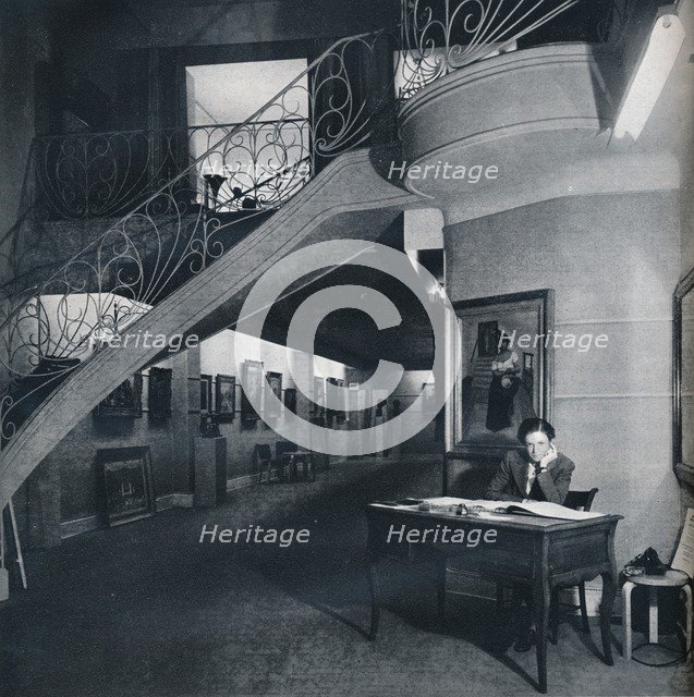 'The ground floor gallery of the American-British Art Center', c1941. Artist: Unknown.