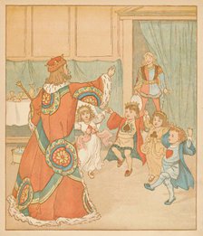 'The King of Hearts, Called for those Tarts', 1880. Creator: Randolph Caldecott.