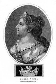 Anne of Great Britain, (1796).Artist: J Chapman