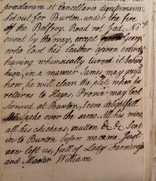 Letter from Hester Pitt, between 1766 and 1770. Creator: Hester Stanhope.