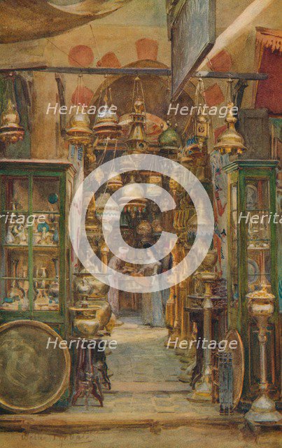 'The Store of Nassan', c1905, (1912). Artist: Walter Frederick Roofe Tyndale.