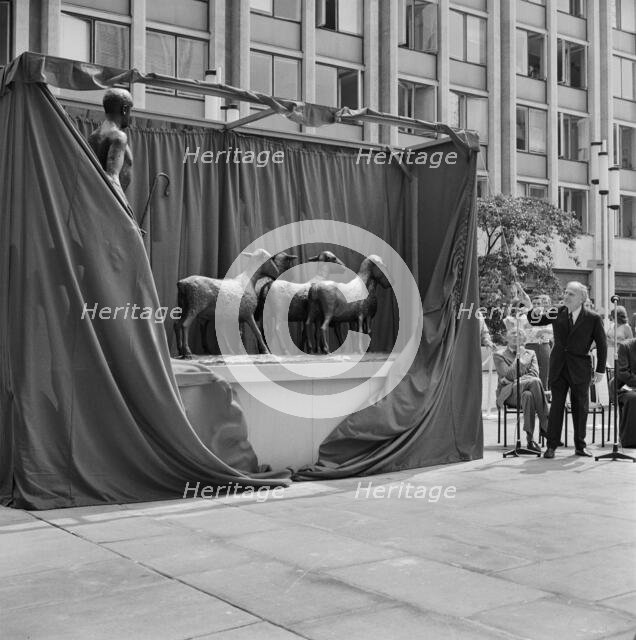 Paternoster Square, City of London, 30/07/1975. Creator: John Laing plc.