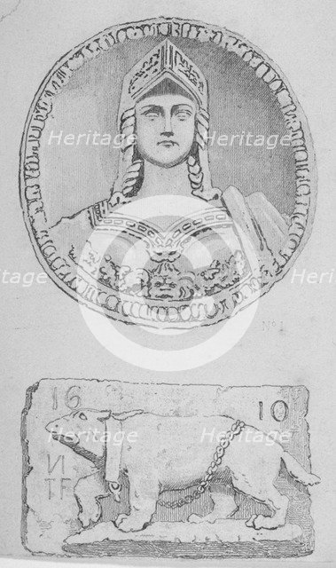 Artefacts, City of London, 1851. Artist: John Wykeham Archer