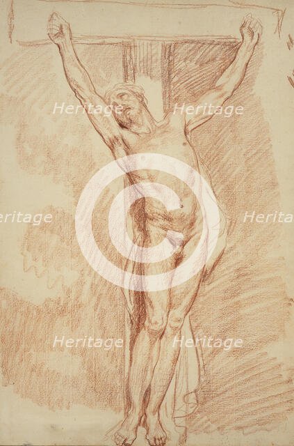 Christ Crucified, c1765. Creator: Jean-Baptiste Greuze.