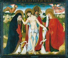 The Holy Trinity with the Virgin Mary and St John the Evangelist, 1503. Creator: Master of the Wendelin Altar.