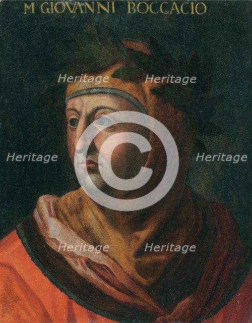 Portrait of Giovanni Boccaccio.