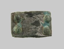 Rectangular Plaque, Frankish, 7th century. Creator: Unknown.