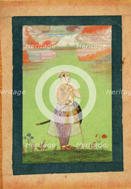 Mughal officer, c. 1650. Artist: Indian Art  