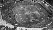Aerial view of Stamford Bridge, stadium of Chelsea Football Club, London, c1922. Artist: Unknown