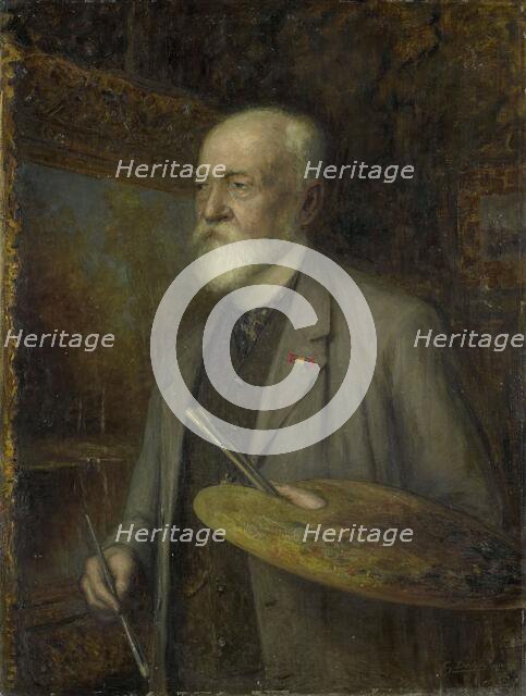 Johannes Gijsbert Vogel (1828-1915), Painter, 1910. Creator: Gijsbertus Derksen.