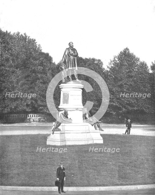 Garfield Statue, Washington DC, USA, c1900. Creator: Unknown.