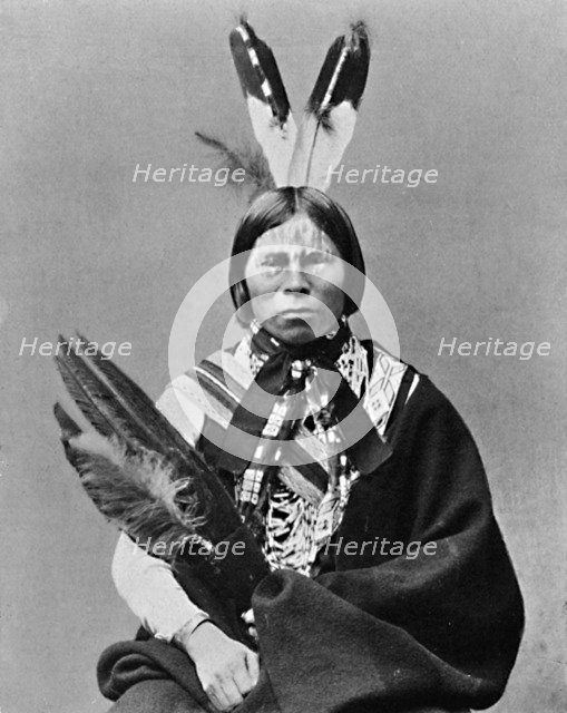 An Algonquin Indian, 1912. Artist: Robert Wilson Shufeldt.