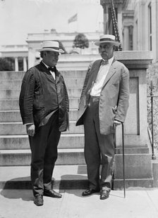 William Jennings Bryan, Rep. from Nebraska, with John R. Silliman, 1914.  Creator: Harris & Ewing.