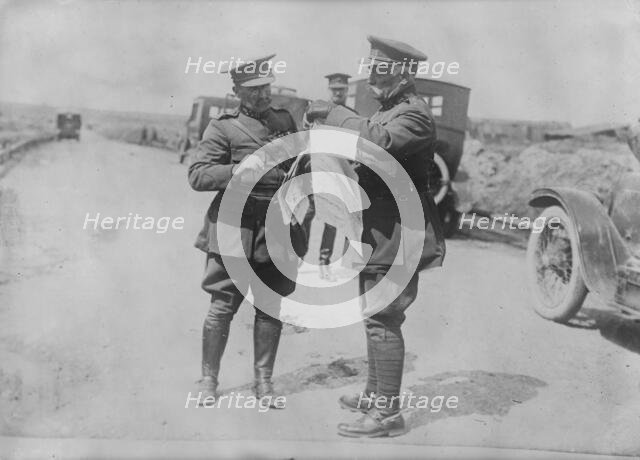 Belgian officers, 1917. Creator: Bain News Service.