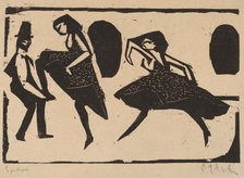 Acrobatic Dance, 1911. Creator: Ernst Kirchner.