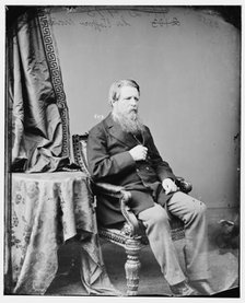 Sir Stafford Northcote, between 1860 and 1875. Creator: Unknown.