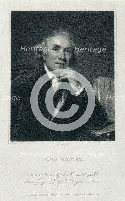 John Hunter, FRS, (c1850-c1870?). Artist: William Holl