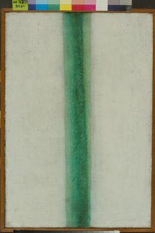 Green Stripe, 1917-1918. Creator: Rozanova, Olga Vladimirovna (1886-1918).