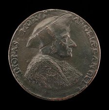 Sir Thomas More, 1480-1535, Lord Chancellor of England 1529 [obverse], 17th century. Creator: Unknown.