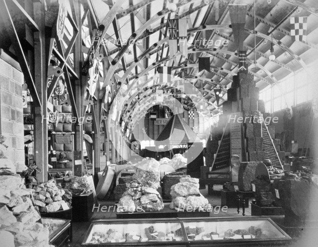 Mineral Court of New South Wales, Centennial International Exhibition, Australia, 1888. Artist: O'Shamessy