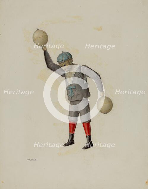 Mechanical Toy, c. 1937. Creator: Isidore Danziger.