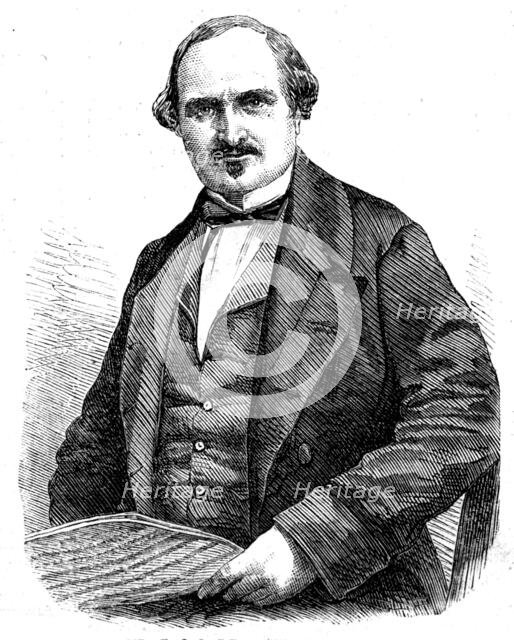 Mr. E. J. Loder, 1858. Creator: Unknown.