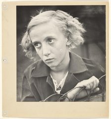 Blonde Girl, about 1935. Creator: Walker Evans.