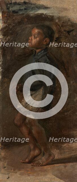 Study for "Negro Boy Dancing": The Boy, probably 1877. Creator: Thomas Eakins.