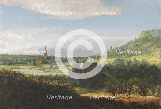 Landscape with Armed Men, unknown date. Creator: Hercules Seghers.