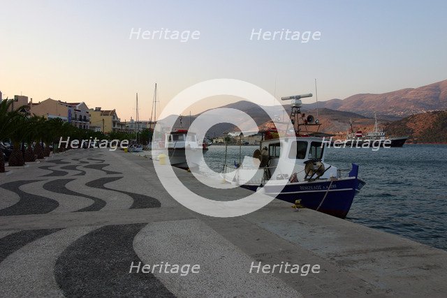 Harbour, Argostoli, Kefalonia, Greece.