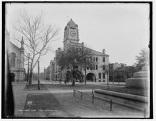 County court house, Savannah, Ga., between 1890 and 1901. Creator: Unknown.