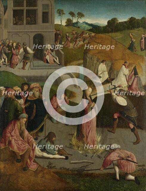 The Martyrdom of Saint Lucy, c.1505-c.1510. Creator: Master of the Figdor Deposition.