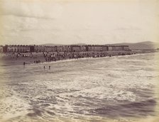 Rhyl, from the Sea, 1870s. Creator: Francis Bedford.