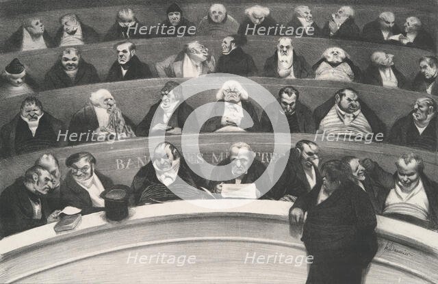 Le Ventre Législatif, 1834.  Creator: Honore Daumier.