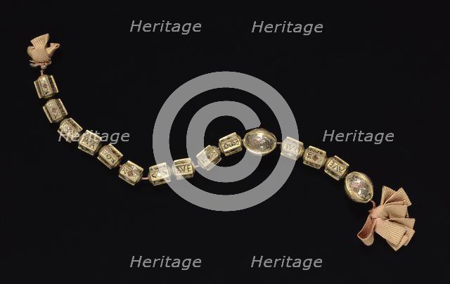 Beads from a Rosary, early 1500s. Creator: Unknown.