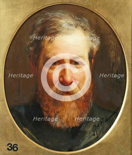 John Macwhirter, RA, 1882. Creator: John Pettie.