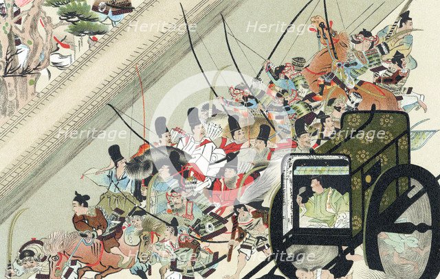 Heiji Rebellion, Japan, 1159. Artist: Unknown