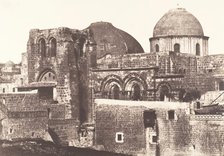 Jérusalem, Saint Sépulcre, vue générale, 2, 1854. Creator: Auguste Salzmann.