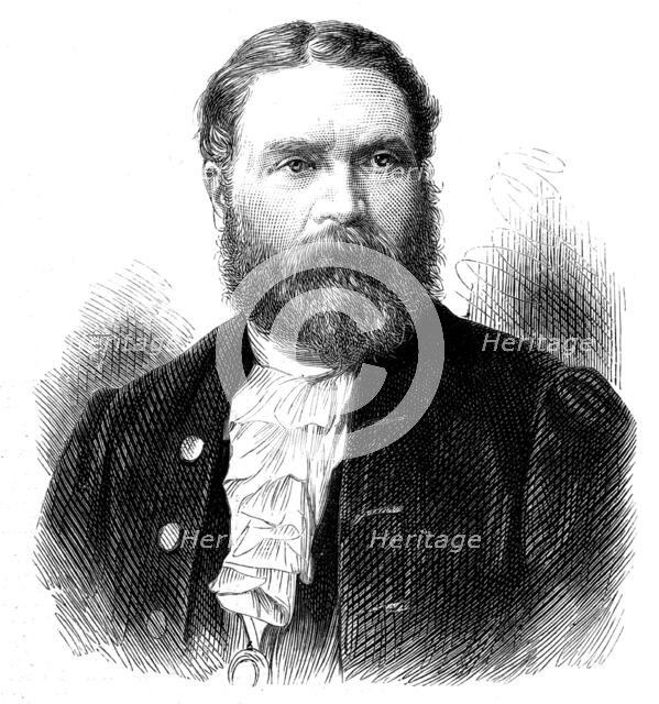 Mr. Sheriff Johnson, 1873. Creator: Unknown.