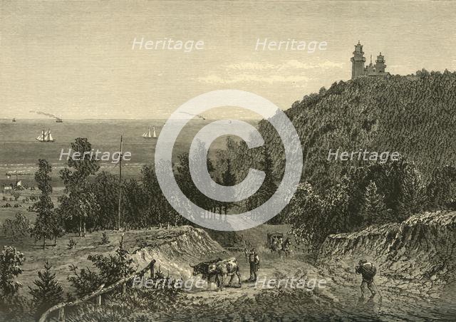 'Beacon Hill, Neversink Highlands', 1872.  Creator: John Filmer.