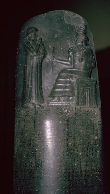 The Code of Hammurabi, 1792-1750 BC, 282 laws. Artist: Unknown