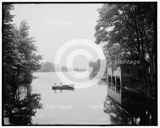 Lake Nonotuck, Mt. Mount Holyoke College, South Hadley, Mass., c1908. Creator: Unknown.