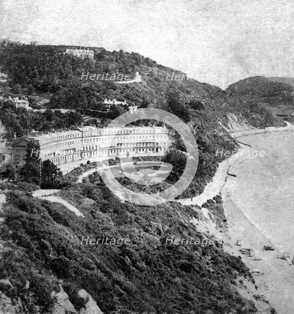 Hesketh Crescent, Torquay, Devon, early 20th century. Artist: Unknown